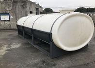 HPT10000L Özel Roto Kalıp Tankları, Sıvı Depolama Yatay Bacak Tankı Kamyonlarda Plastik