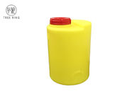 Soğutma Suyu Arıtımı için Sarı Renk 13 Galon Dome Top Poly Kimyasal Dozaj Tankı