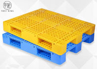 9000 Lbs Kapasiteli P1210 Geri Dönüşüm ile Sarı Rackable HDPE Plastik Paletler