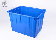 W 400L Endüstriyel Renkli Plastik Saklama Kutuları, Tekstil Fabrikası Depolaması İçin
