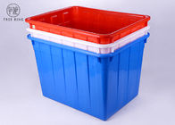 W 400L Endüstriyel Renkli Plastik Saklama Kutuları, Tekstil Fabrikası Depolaması İçin