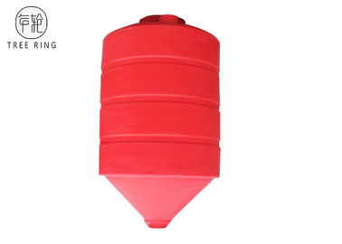 Toplam Drenaj Rotomolding Ürünleri, Plastik Koni Alttan Durulama Tankları CPT1500L Geri Dönüşümlü