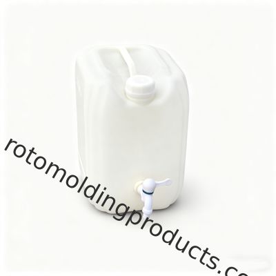 20 Litre Kapasiteli Dikdörtgen Jerrycan, Vidalı Musluklu, Sağlam ve Dayanıklı