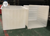 Plastik Tank ile Roto Kalıplı Poly Box Kamyon Büyük Kare Mobil Çamaşır Arabası