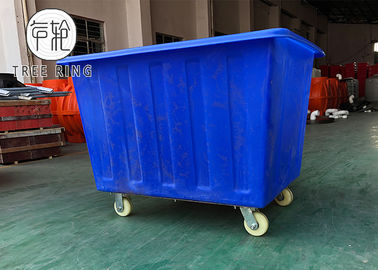 Konfeksiyon Sanayi İçin Ticari Tekstil Mobil Konik Plastik Kutu Kamyon Arabası
