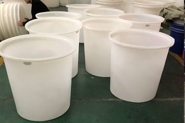 Bira Depolama Ve Karıştırma için Kapaklı Üstü Plastik Tanklar Holding Silindirik Polietilen Gıda