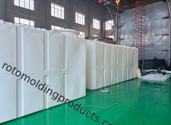 45 M3 Rotomolding Ürünleri Vanadyum Akış Pil (VRFB) Rotomolded Elektrolit Depolama Tankı