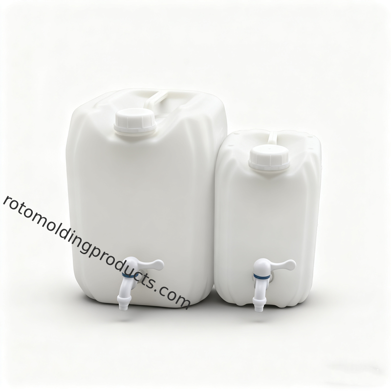 Musluklu, İstiflenebilir ve Kimyasallara Dayanıklı 10 Litrelik Sızdırmaz Plastik Bidon, Çok Yönlü Depolama Çözümleri İçin